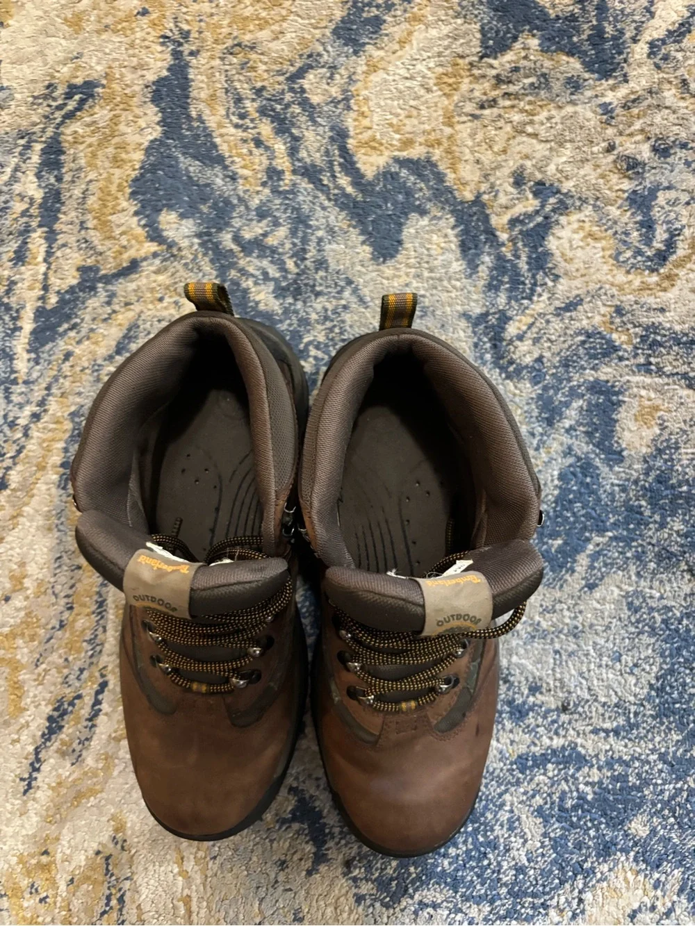 Timberland Brown Leather Hiking Boots - Men's Durable Trail Footwear